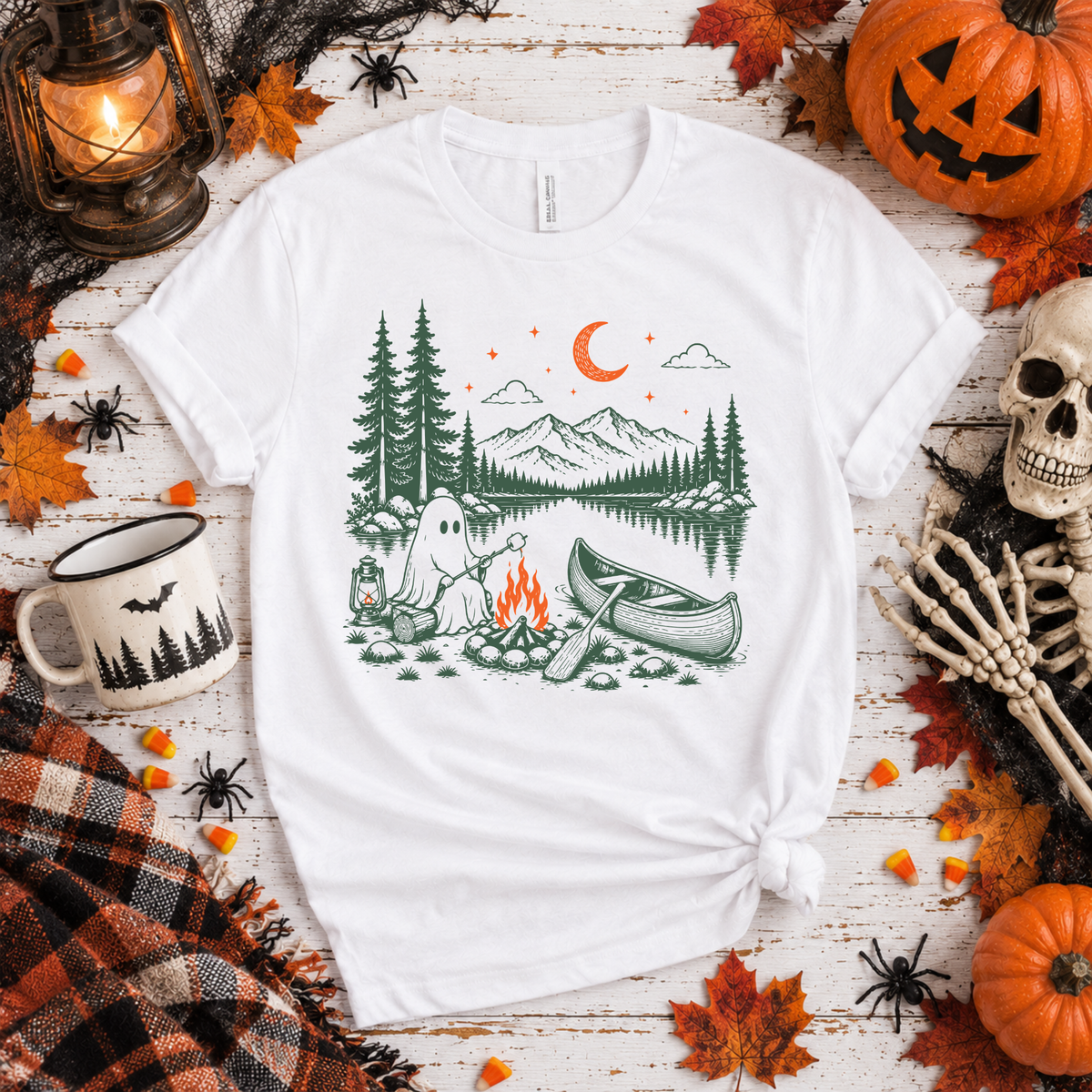 Glacial Lake Ghost Camping Tee
