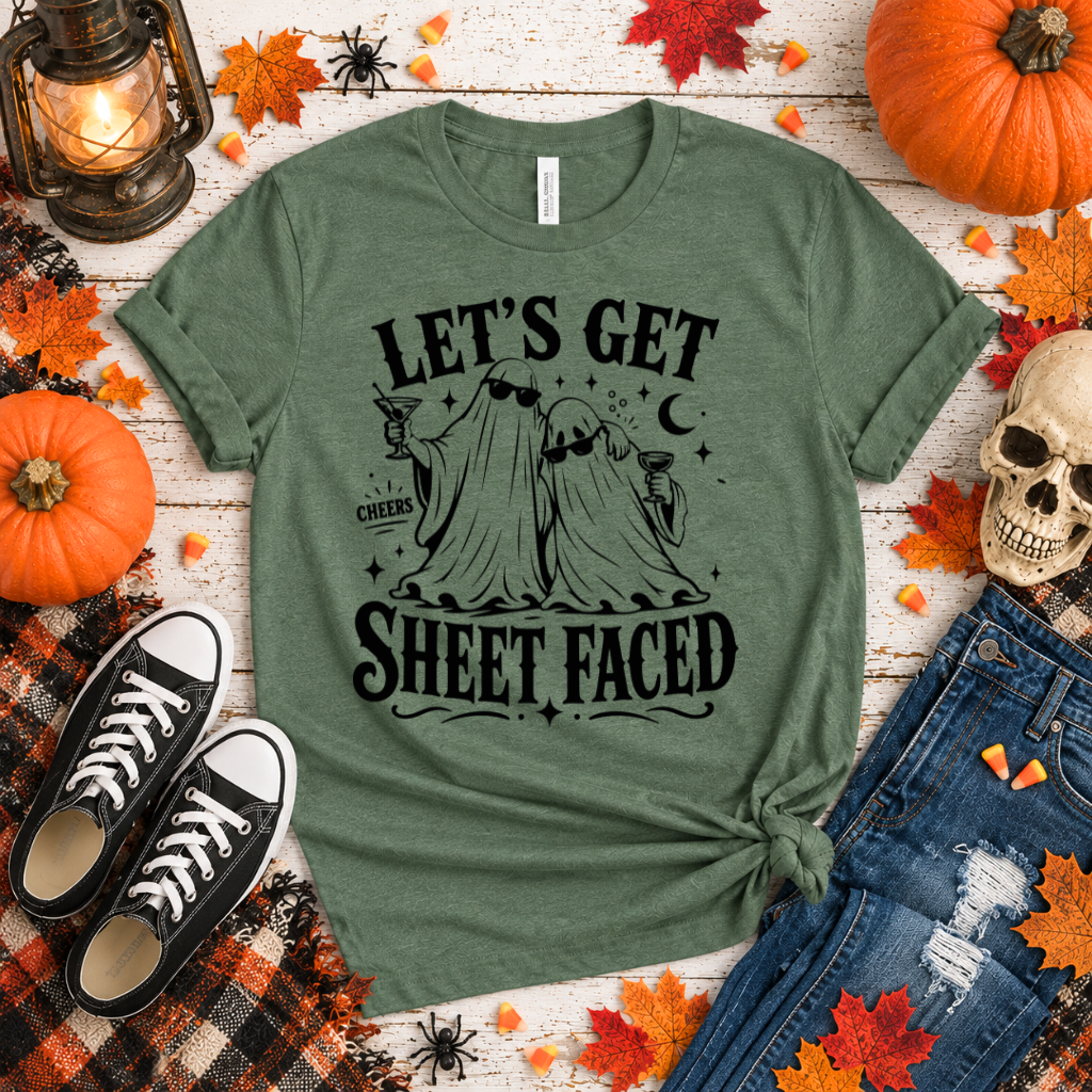 Let's Get Sheet Faced Premium Tee