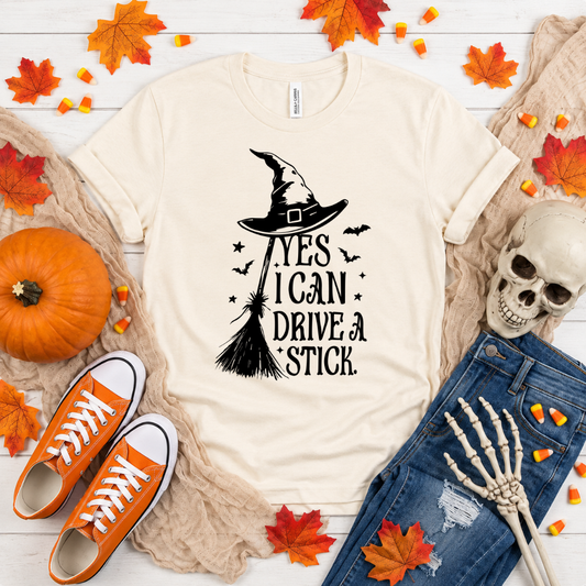 Yes I Can Drive A Stick Tee