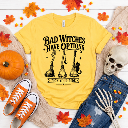 Bad Witches Have Options Premium Tee