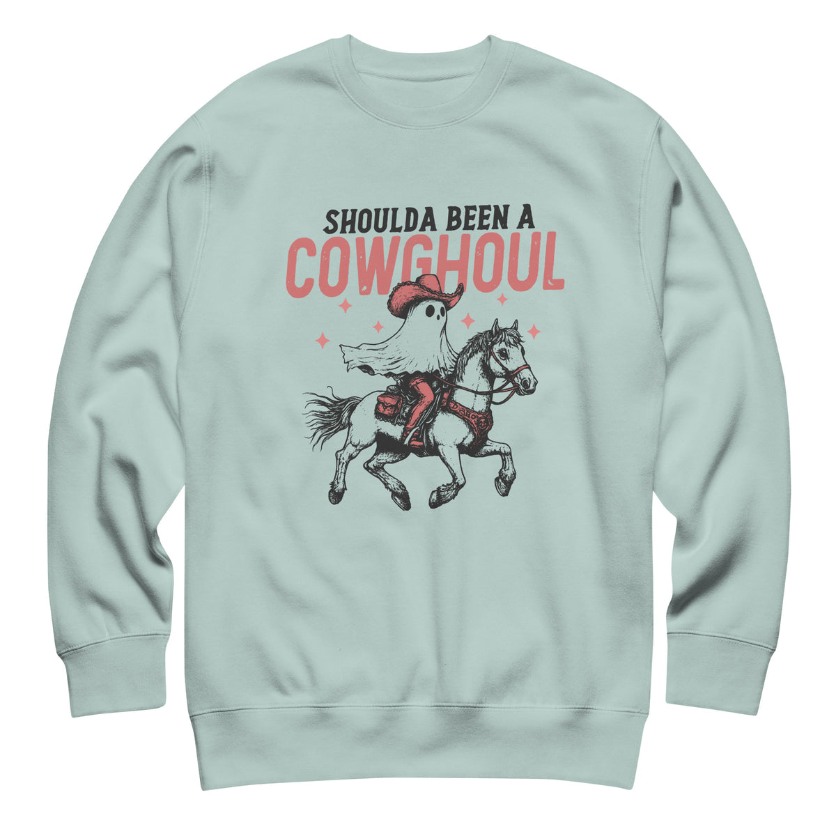 Shoulda Been A Cowghoul Plush Sweatshirt