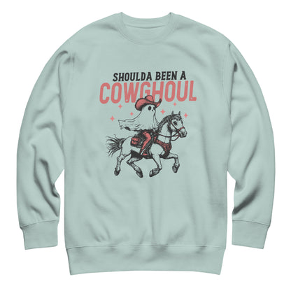 Shoulda Been A Cowghoul Plush Sweatshirt